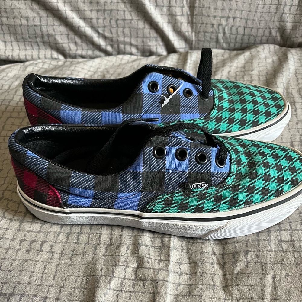 Vans Era "Buffalo Mix" Patterned Sneakers
